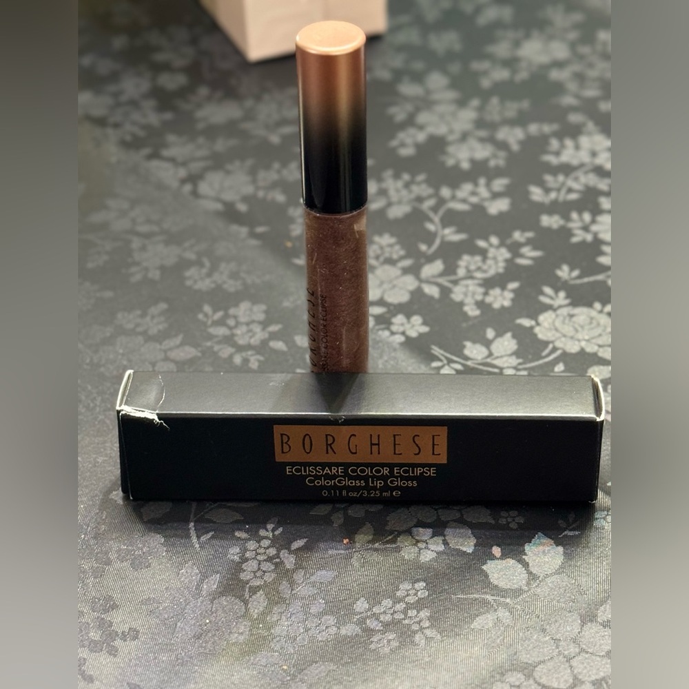 NIB Borghese Lip Gloss in Shade Brink